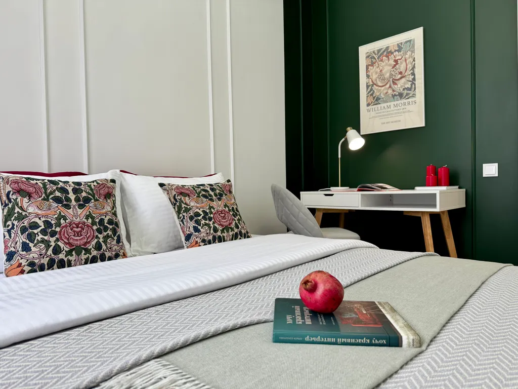 Квартира Современные 1-комнатные апартаменты, 2 кровати — Москва