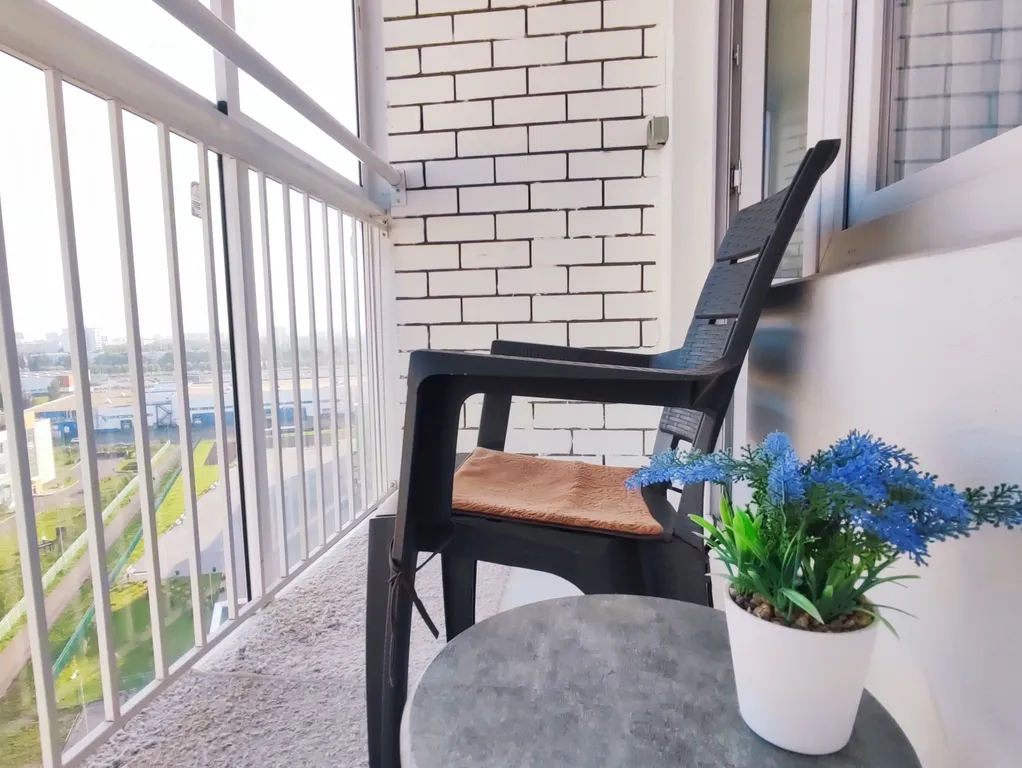 Видовая светлая квартира рядом лес