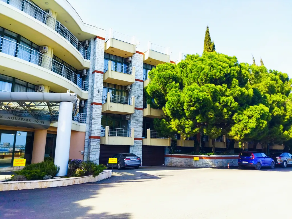 Апартаменты в отеле Аквапарк возле моря