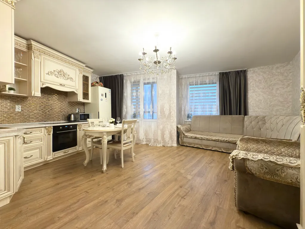 Уютная квартира-студия пять минут от метро Девяткино, красная ветка