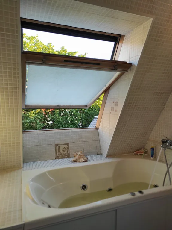 Атмосферная двухуровневая квартира с сауной