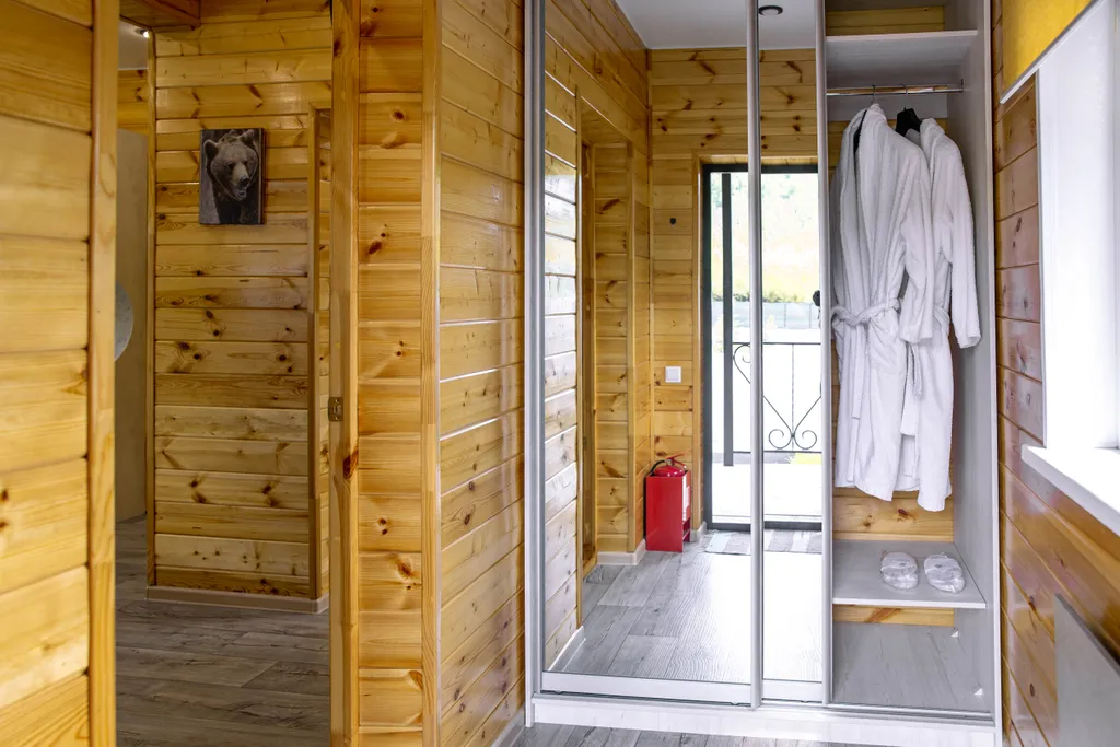 Двухместный коттедж с видом на горы