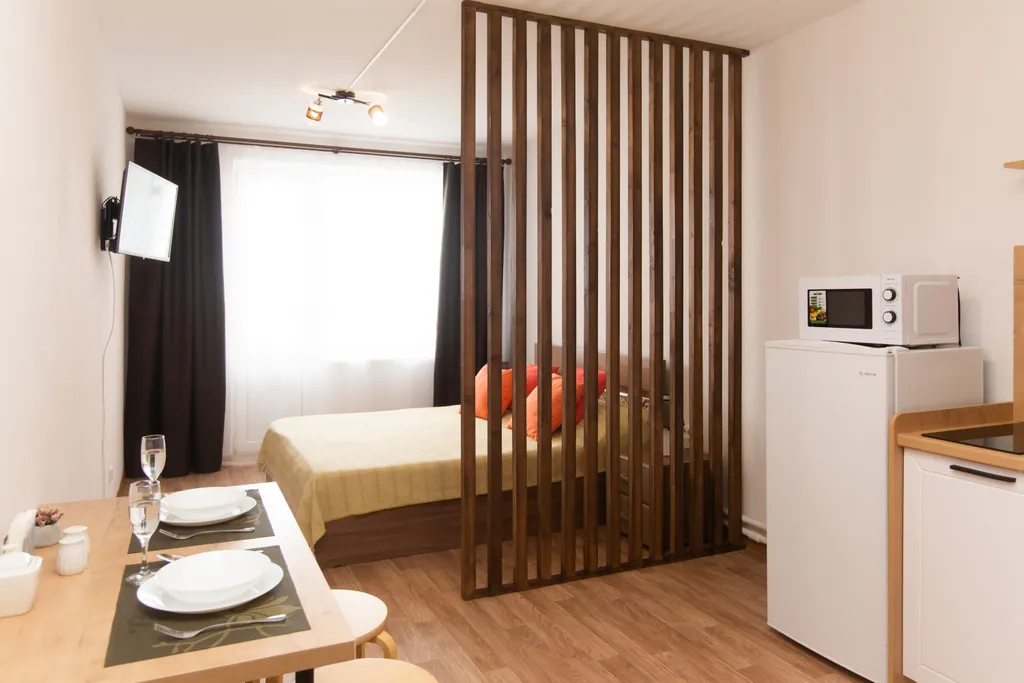 Студия на Б. Подгорной, 87 № 10 с видом на реку