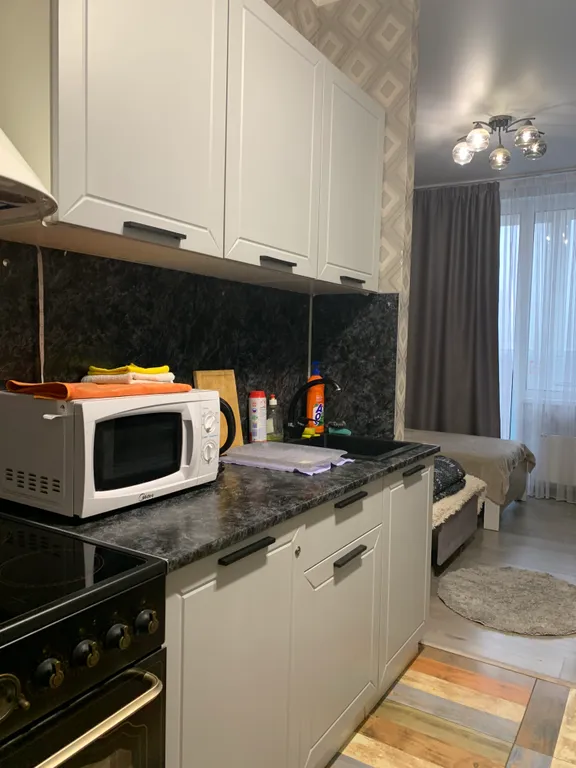 Уютная студия в центре города в тихом спальном районе