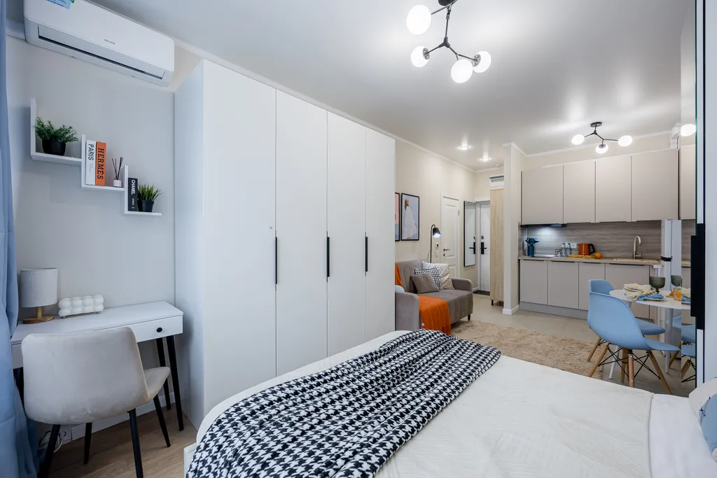 Стильная студия в ЖК Прокшино в 15 минутах от аэропорта Внуково