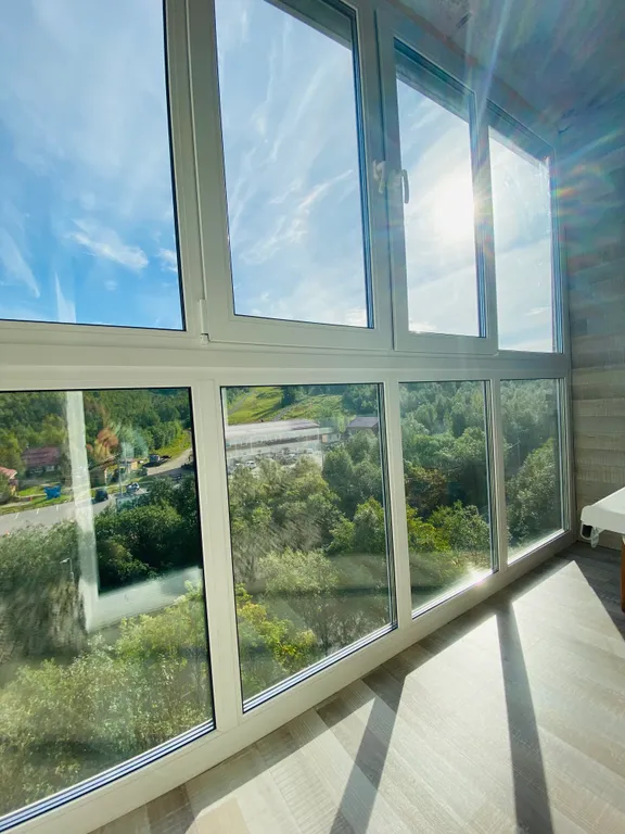 Квартира с панорамным видом на горнолыжный склон