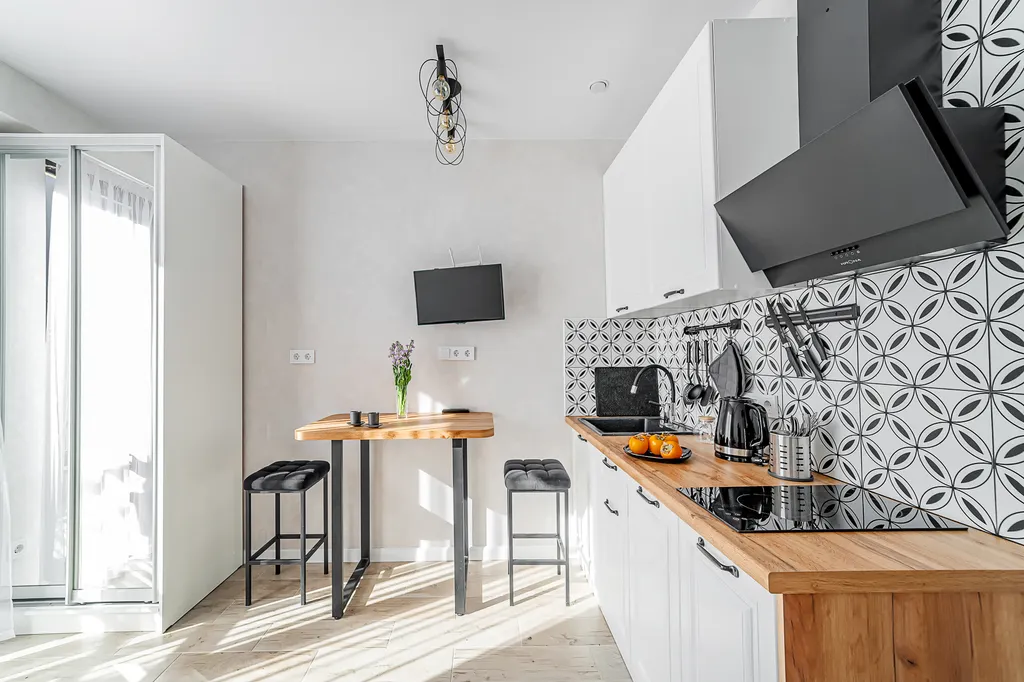 Студия 21 с видом на горы