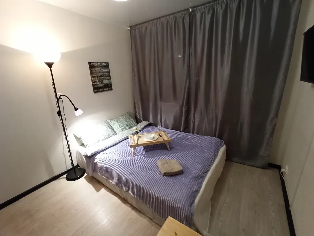 Уютная квартира-студия на двоих около метро