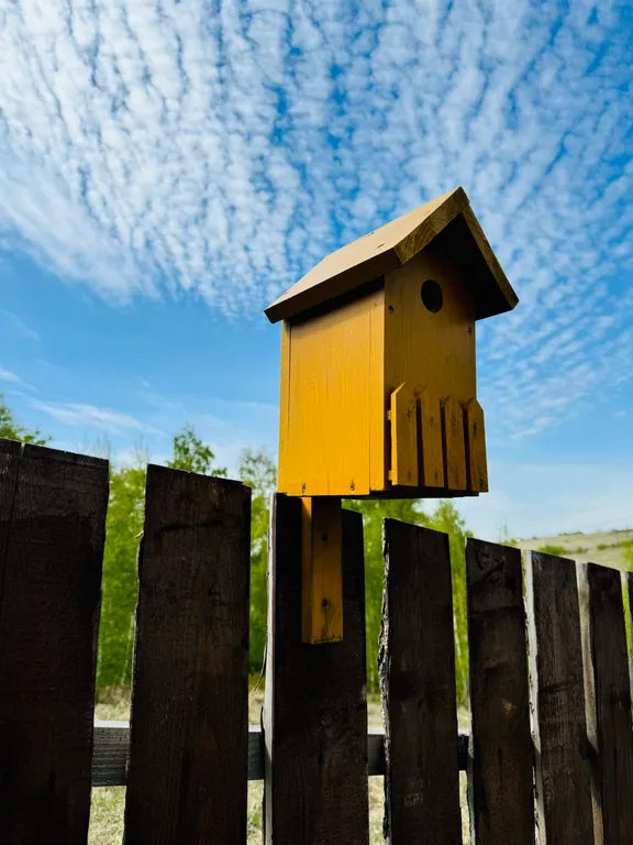 Дом с террасой и видом на закат