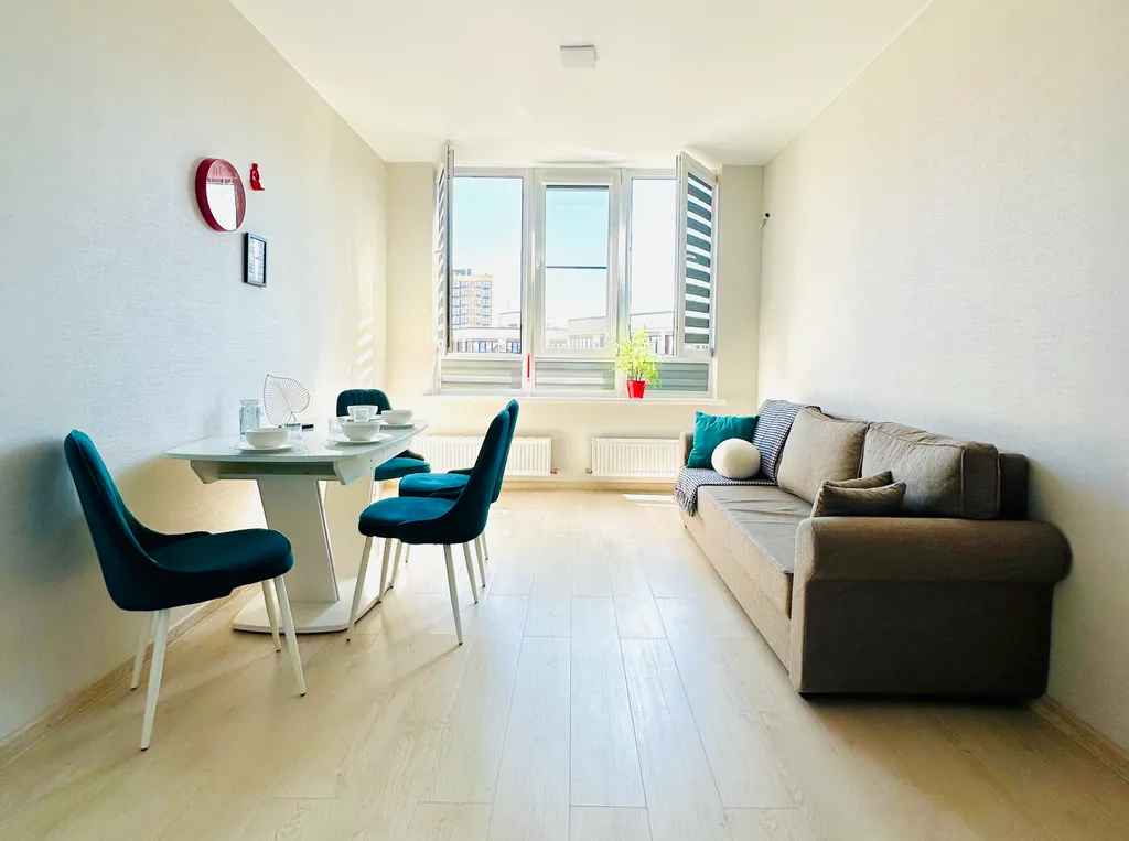 Однокомнатная с большой гостиной