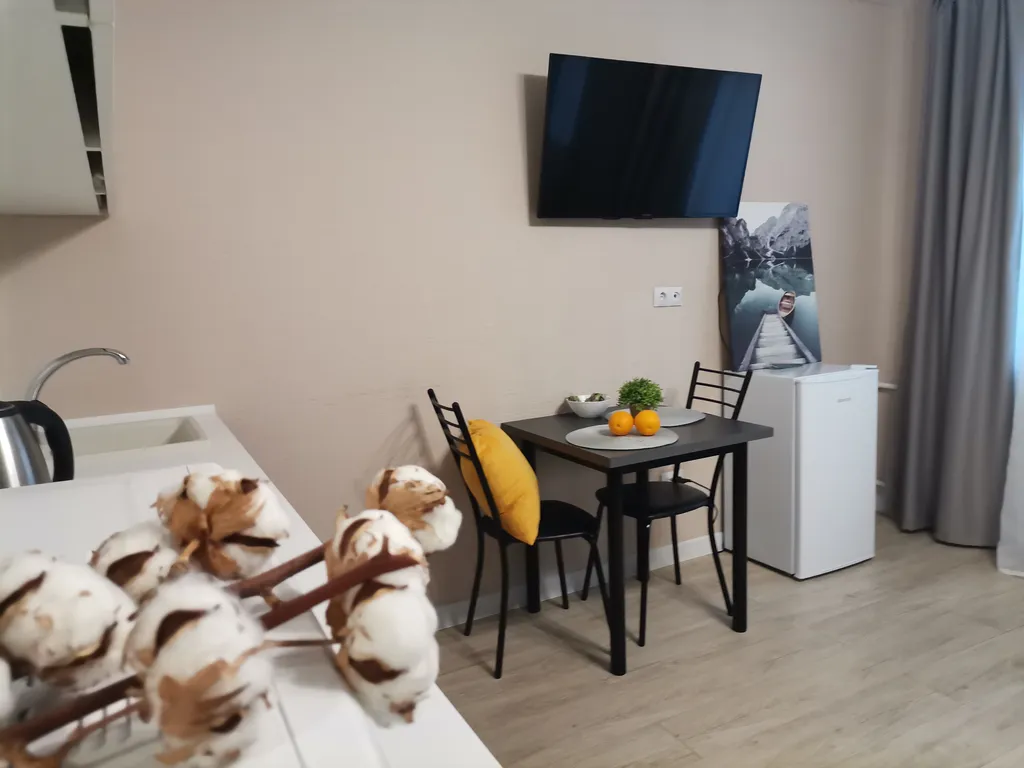 Квартира Идеальная студия в самом сердце Тюмени: комфорт и уют в каждой детали — Тюмень