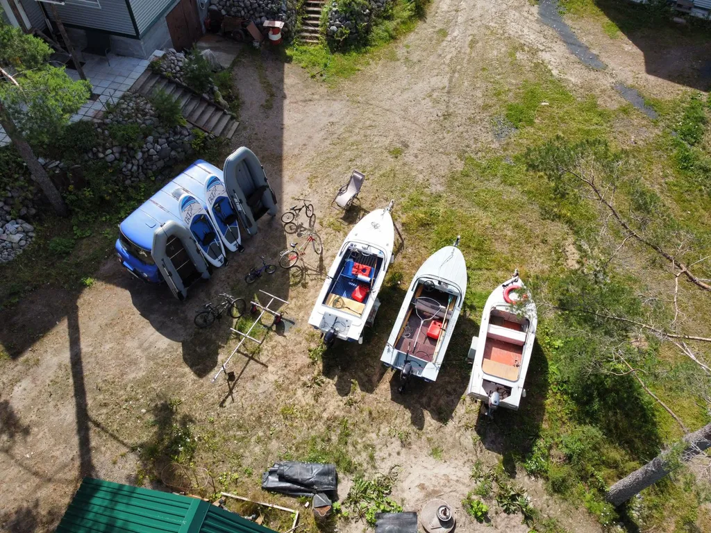 Дом на Сямозере у пляжа