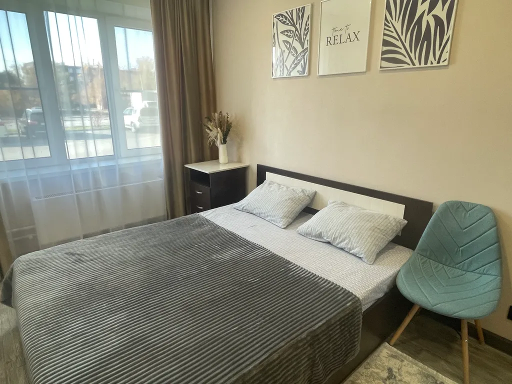 Квартира Уютная 2-комнатная студия рядом с аэропортом Толмачево — Обь