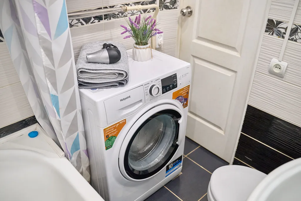 Однокомнатная квартира с балконом вместительность на 4 человека