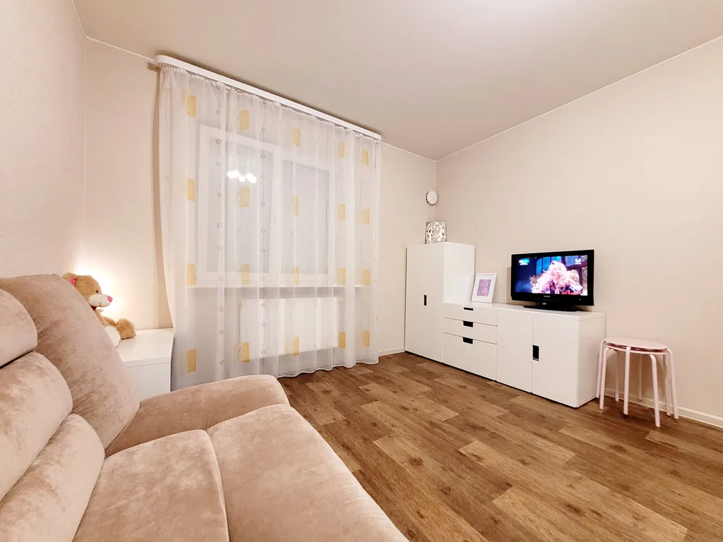 Чистая 1-к. квартира, парк Евковка