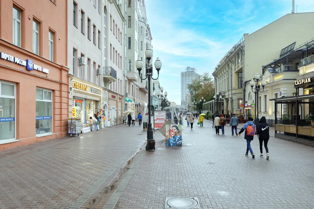 Квартира Просторные апартаменты на Арбате — Москва