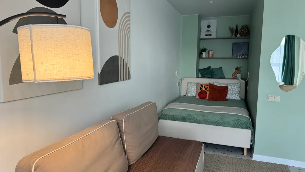 Квартира Студия в центре города с прекрасным видом на город — аренда посуточно в Челябинск