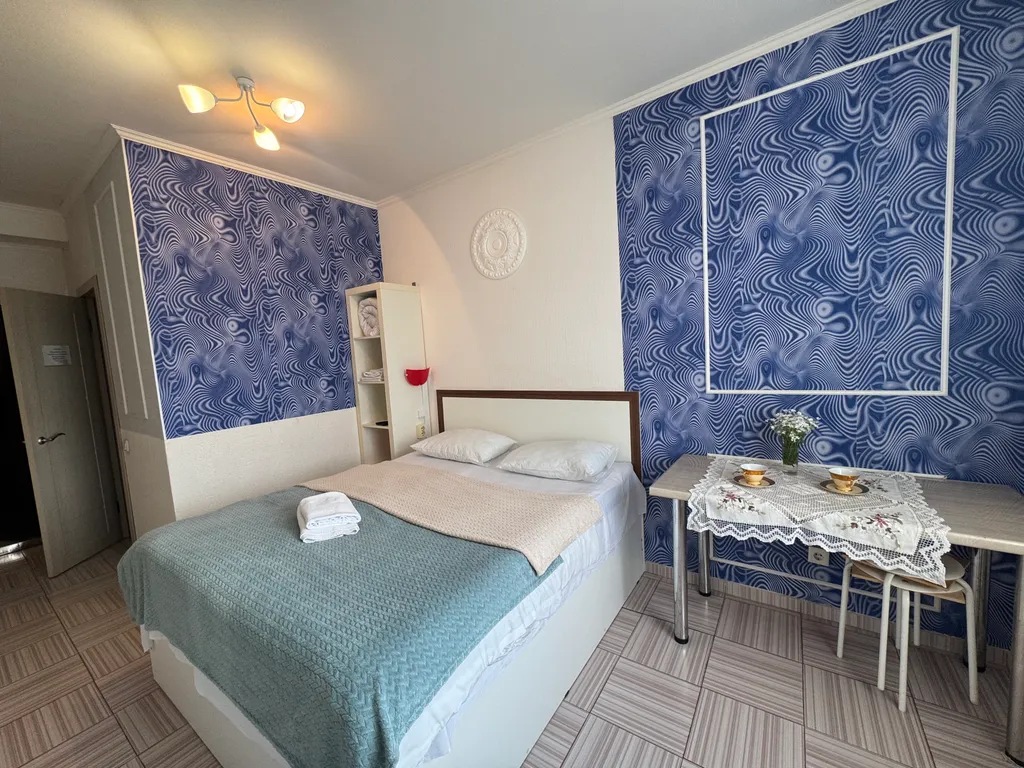 Квартира Квартира Прекрасная студия с белоснежным бельём рядом с вокзалом Краснодар 1 — Краснодар