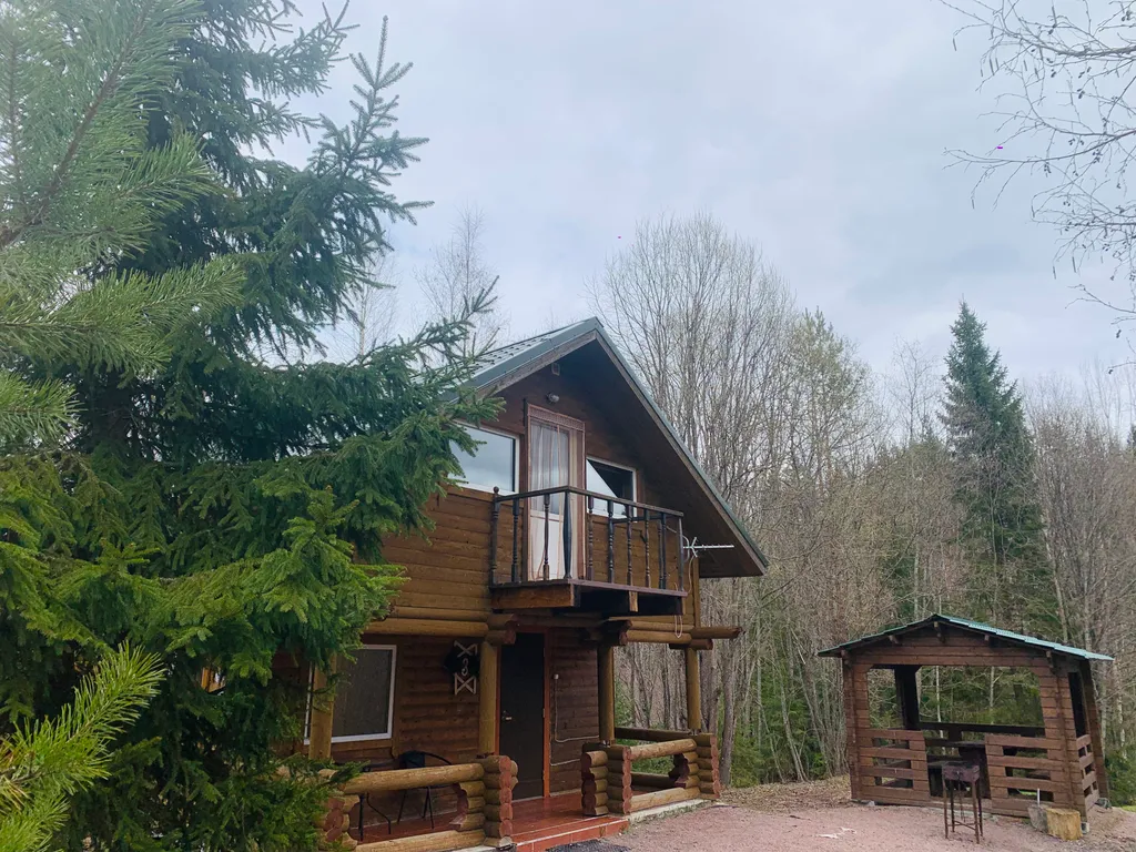 Дом в Карелии у реки с сауной на 4 человека