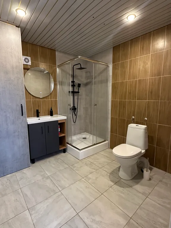 Коттедж Новый дом, барнхаус с баней и чаном на природе — Шумилово