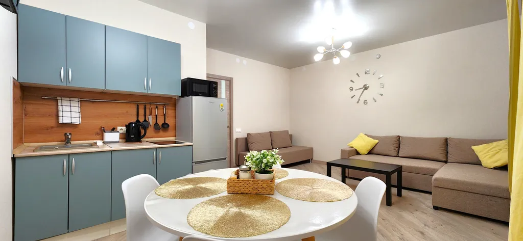 Квартира Квартира Студия Yellow apart для 1-4 гостей в 5 минутах пешком от метро Горки — Казань