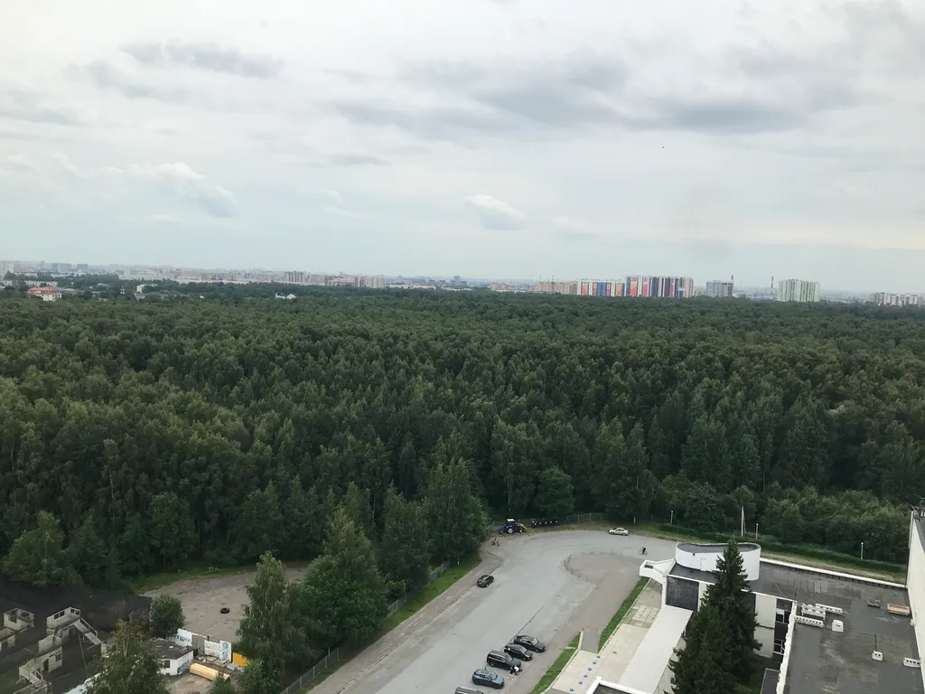 Большая студия с панорамным видом