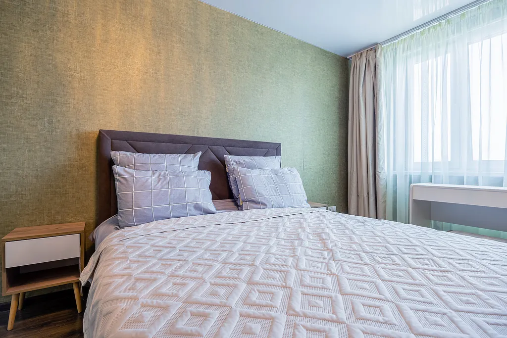 Трёхкомнатная квартира у аквапарка