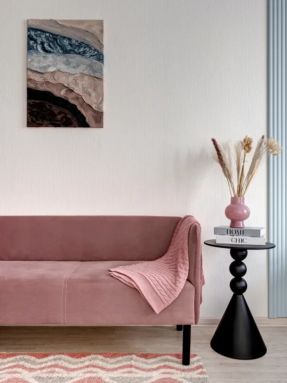 Милая студия для двоих со всеми удобствами