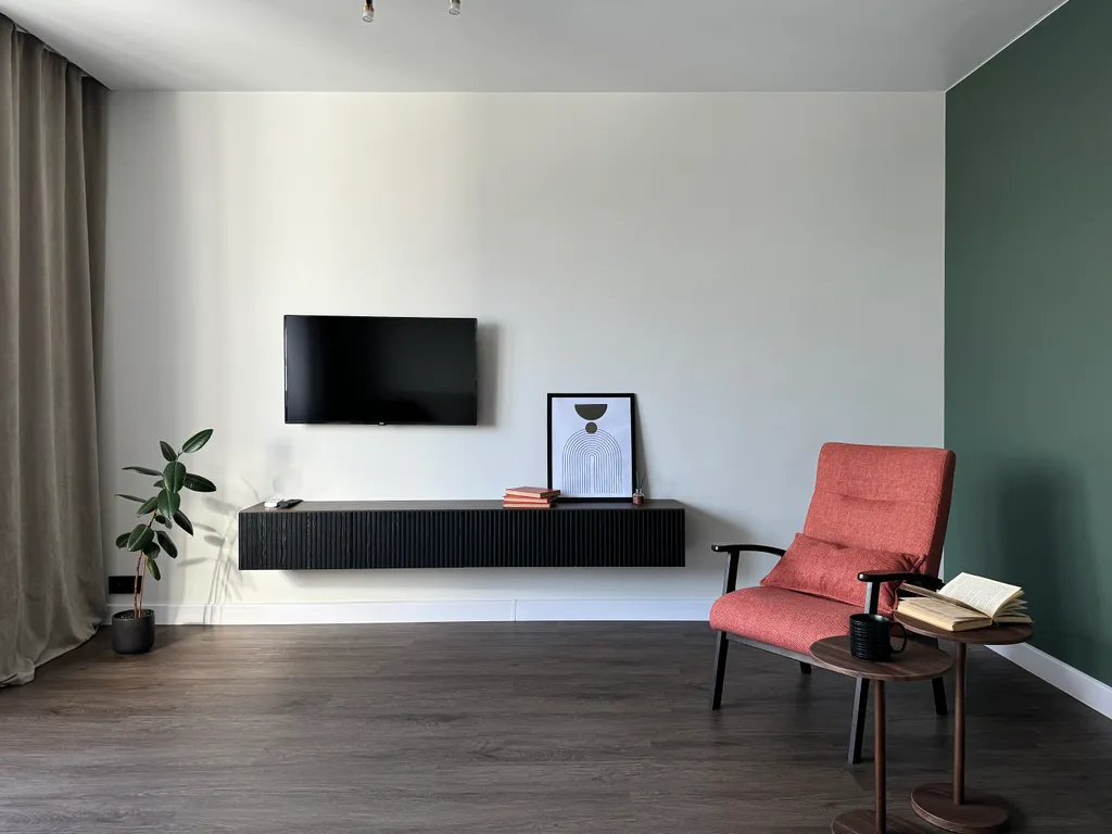 Стильная просторная квартира с шикарным видом на Енисей