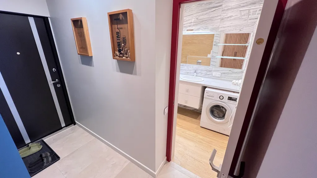 Апартаменты двухкомнатные в пяти минутах ходьбы от моря