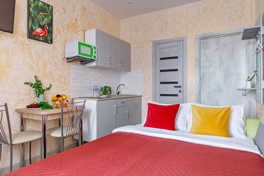 Квартира Квартира Видовая студия в центре Краснодара — Краснодар