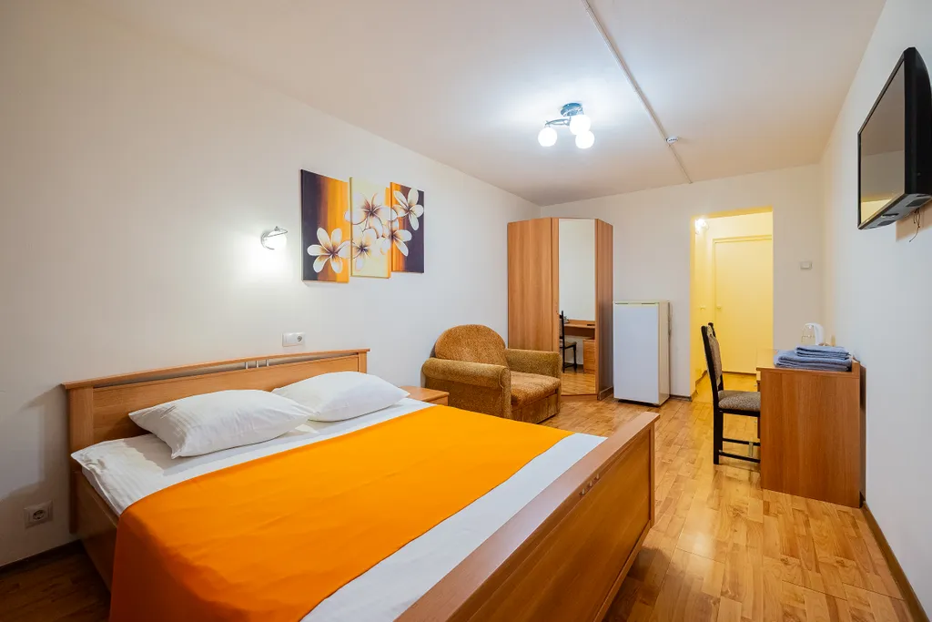 Гостиничный номер с видом на Белое озеро