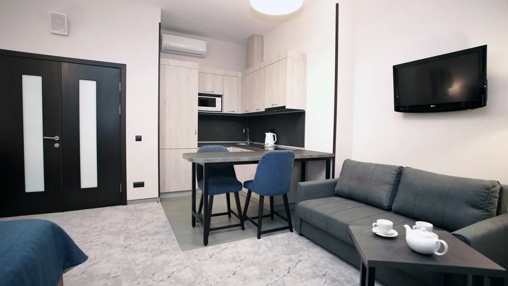 Шикарный апартамент в центре Роза Хутор