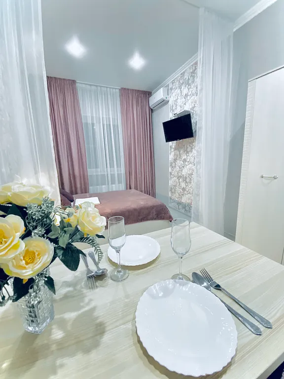 Квартира Квартира Новая комфортная студия возле озера — Горячий Ключ