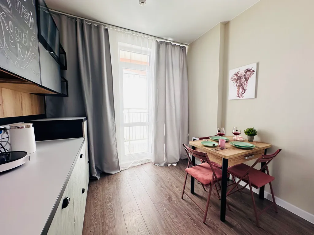 1-комнатная квартира на море с бассейном