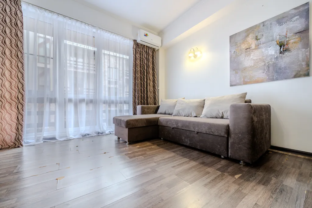 Апартаменты с балконом, 2 этаж, Семейное гнездышко с панорамой