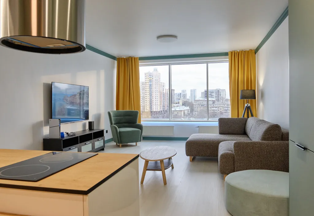 2-х комнатный апартамент "Огни Екатеринбурга"