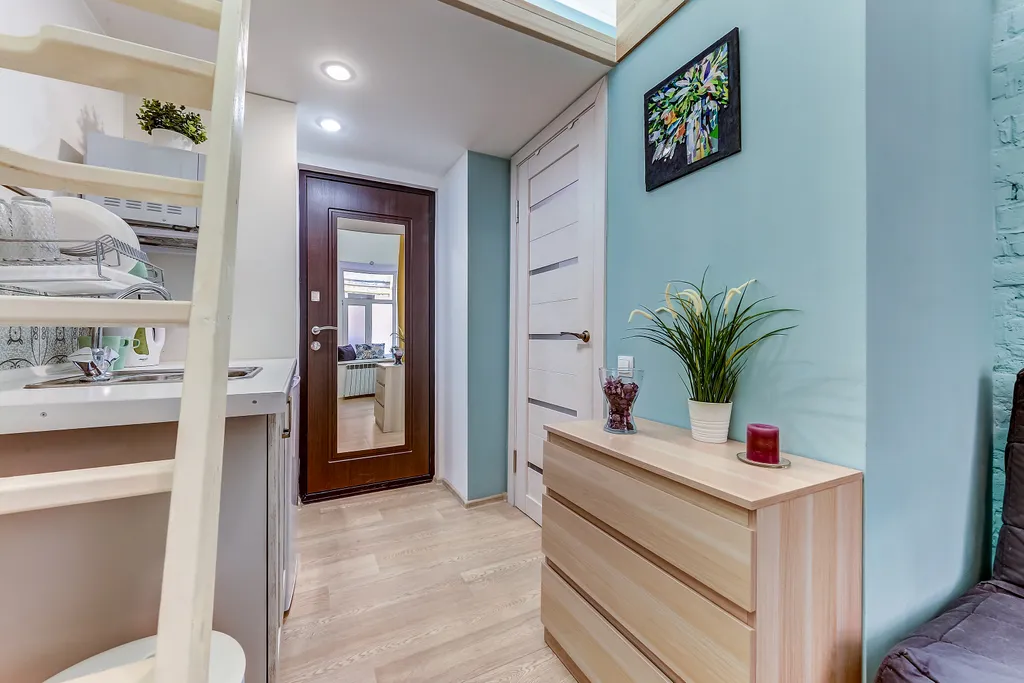 Квартира Квартира Двухуровневая студия в 5 минутах от метро Лиговский проспект — Санкт-Петербург