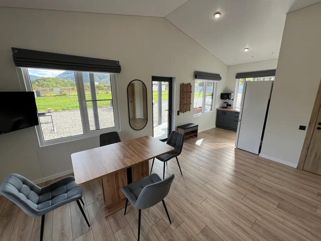 Уютный дом с банным чаном и видом на горы