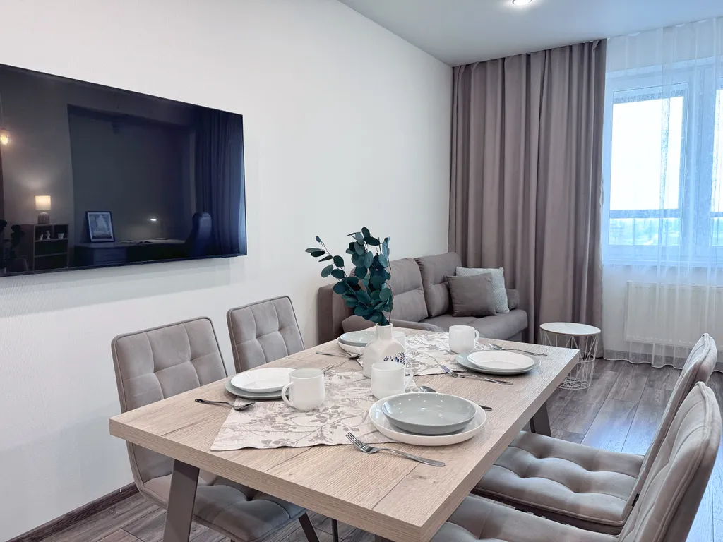 Дизайнерская 2-комнатная квартира в ЖК Бизнес-класса в центре города