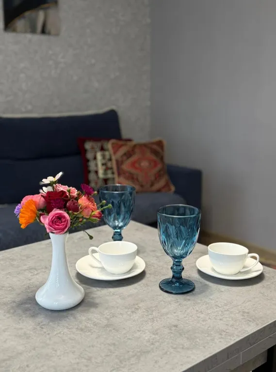 Атмосферная квартира у живописного пруда