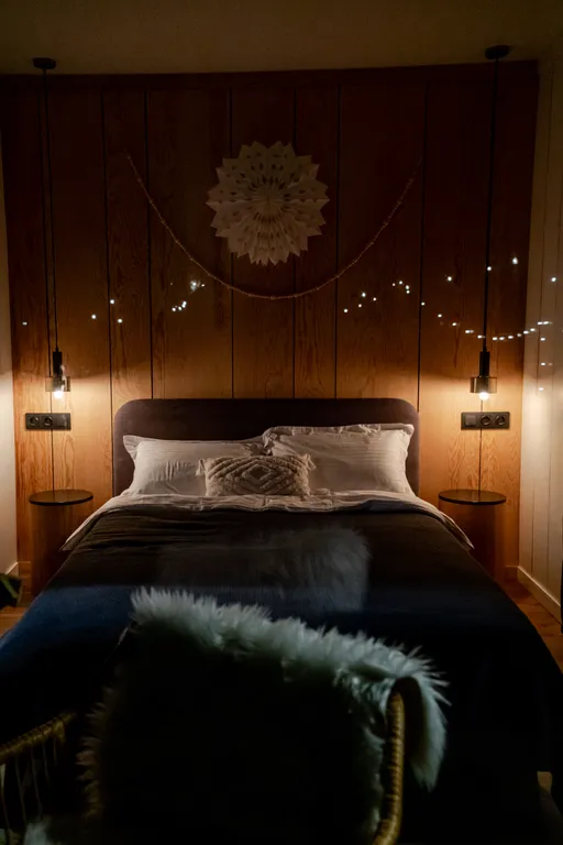 Скандинавский дом с джакузи, сауной и видом на живописное поле