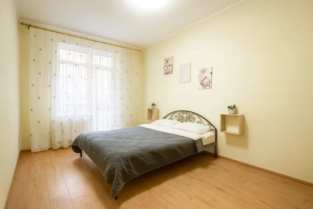 Квартира Светлая уютная двухкомнатная квартира рядом с тц меганом — Мирное