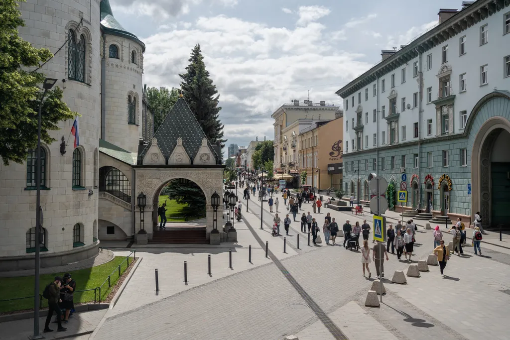 Квартира Стильная видовая квартира в центре пешеходной улицы — Нижний Новгород