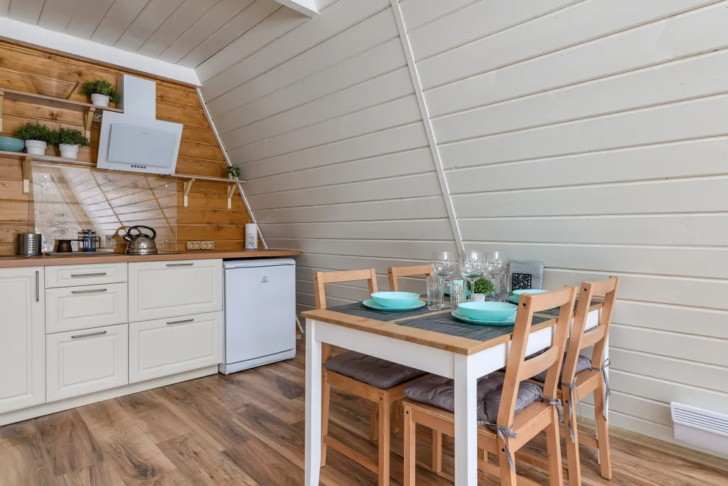 Уютный домик A-Frame