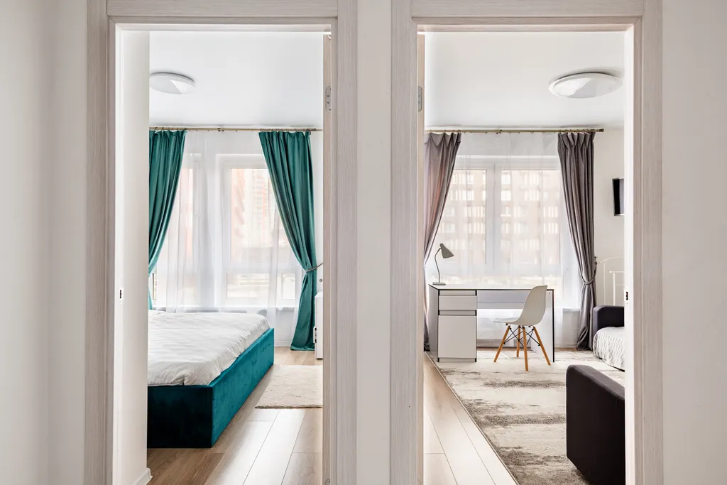 Квартира Квартира Большая Белая Кингсайз — Москва