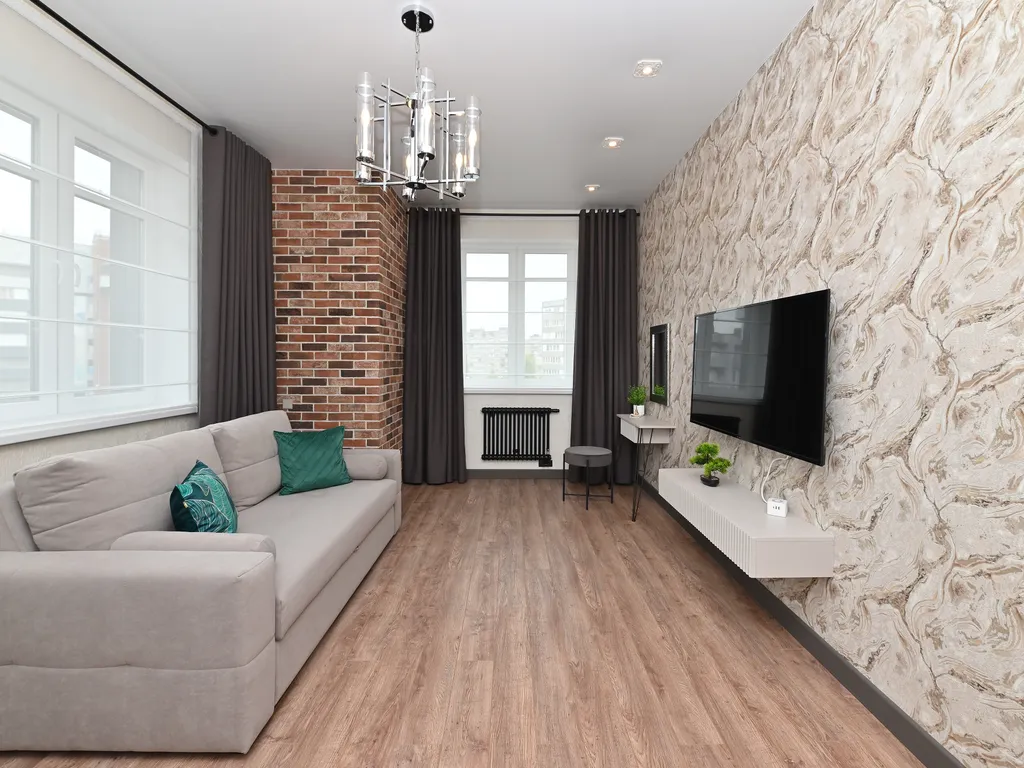 Евротрёшка с дизайнерским ремонтом