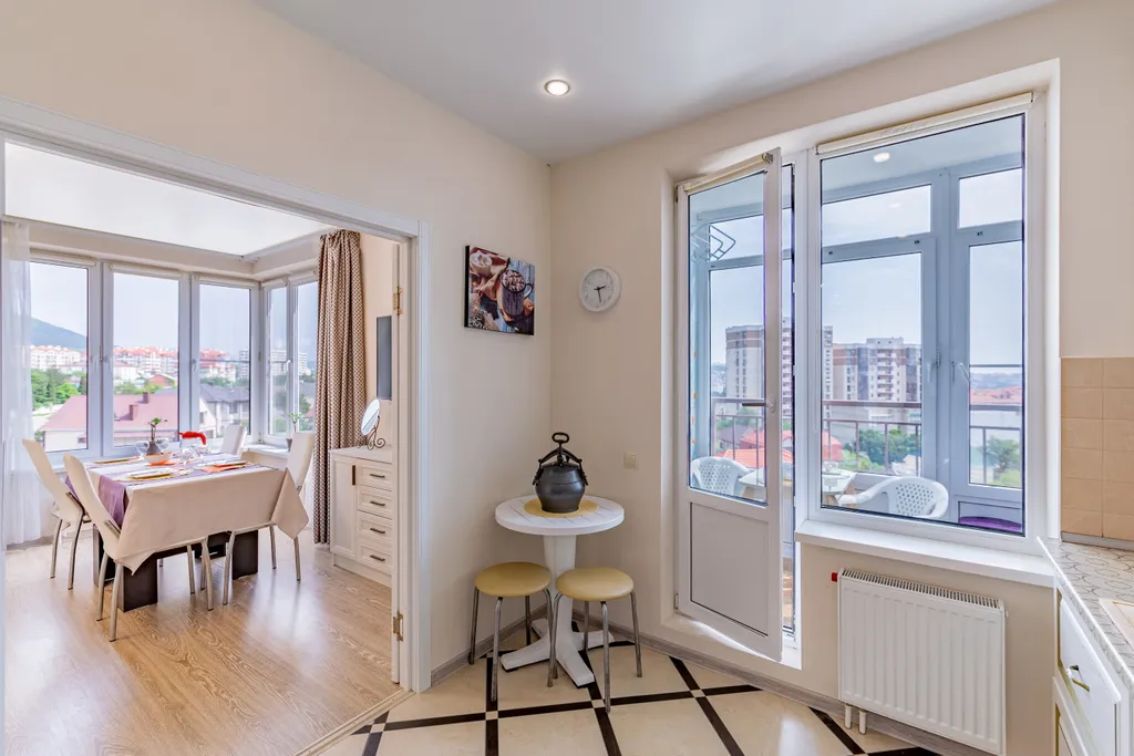 Квартира 2-комнатная семейная квартира с видом на море — Геленджик