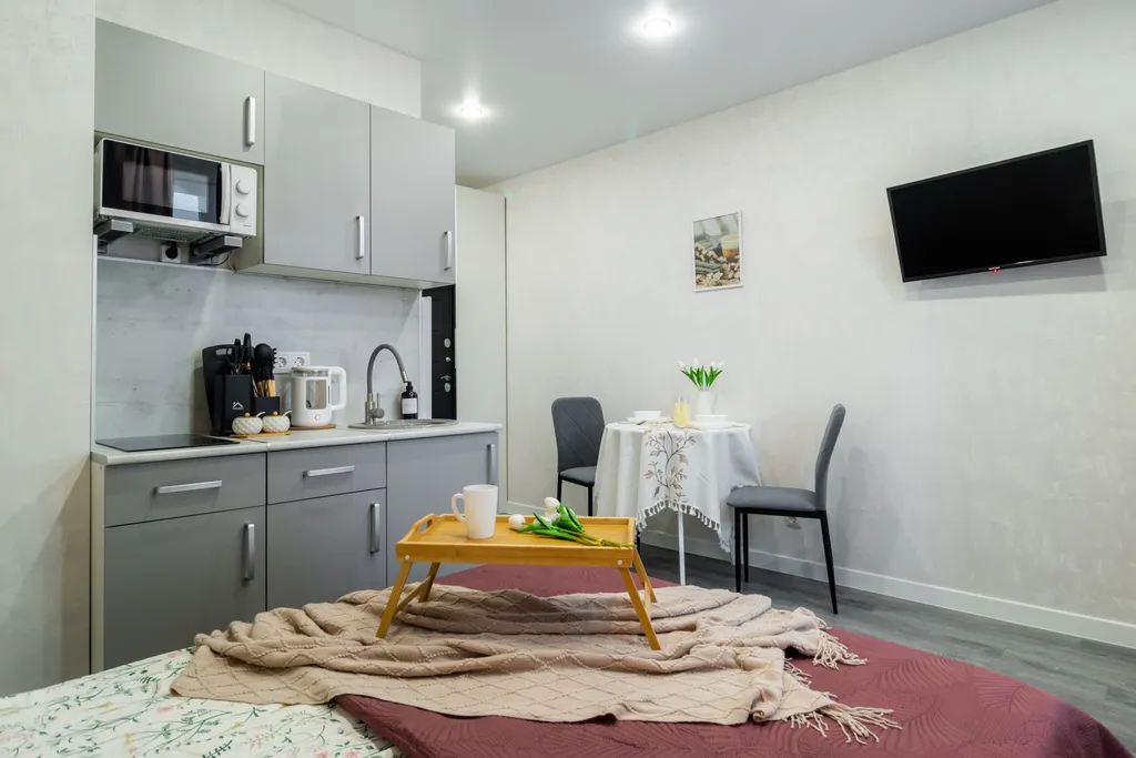 Уютная квартира с видом на город