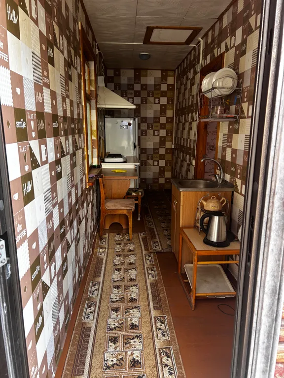 Двух комнатный дом со всеми удобствами